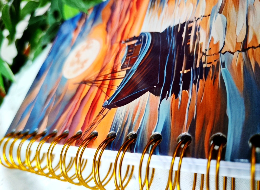 Notebook i storlek A5