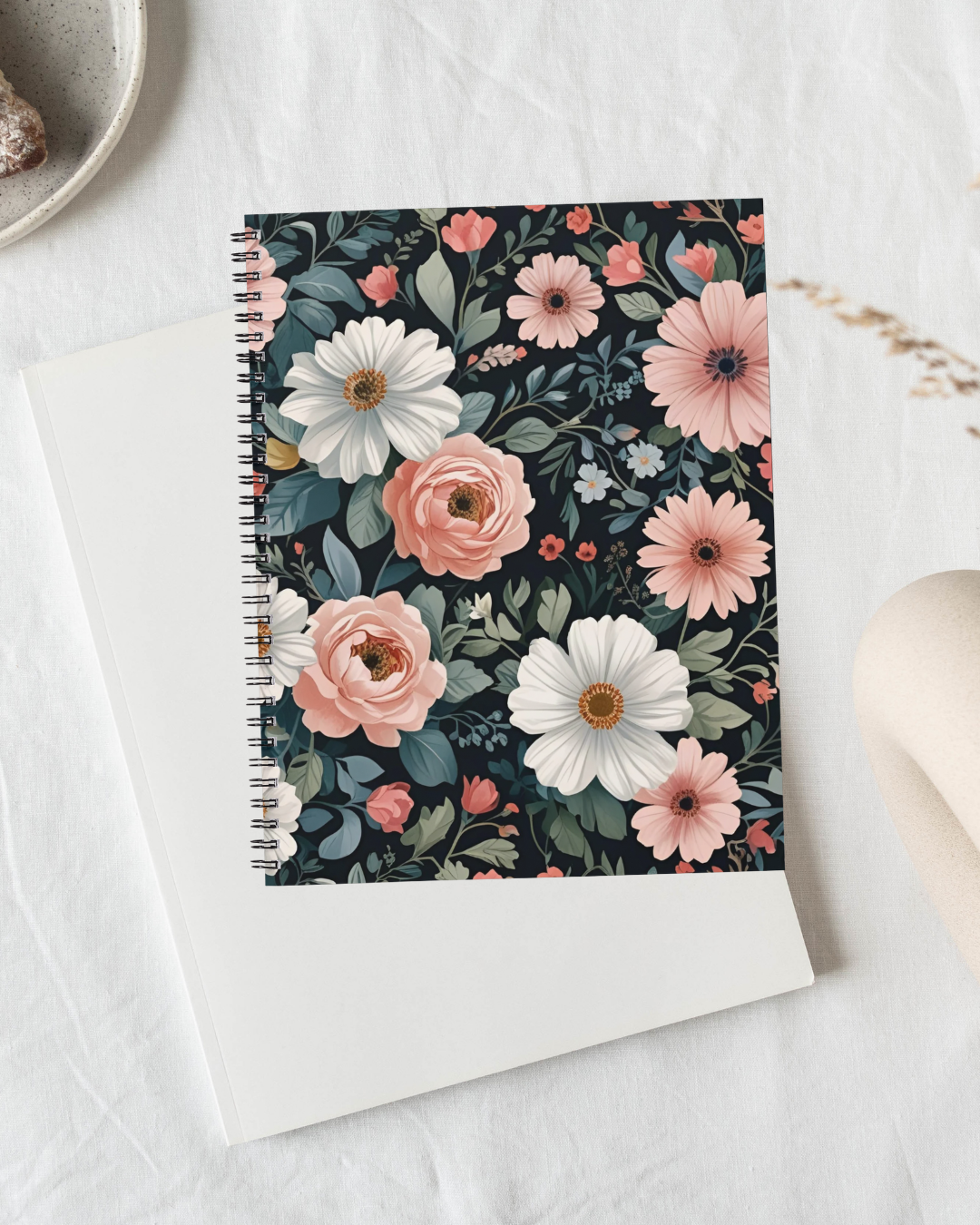 Notebook - Blommor i storlek A5