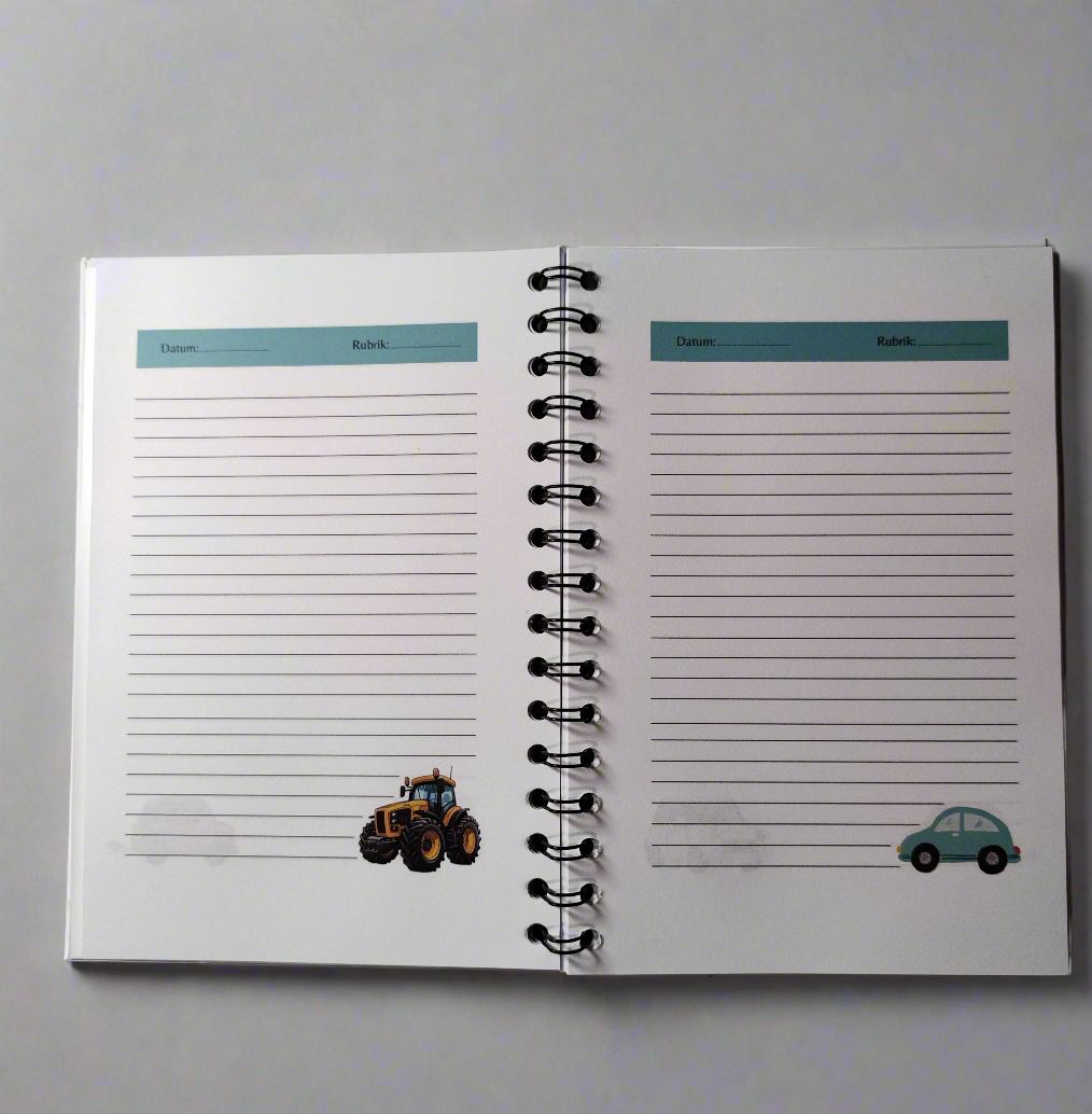 Back to School – Personlig anteckningsbok