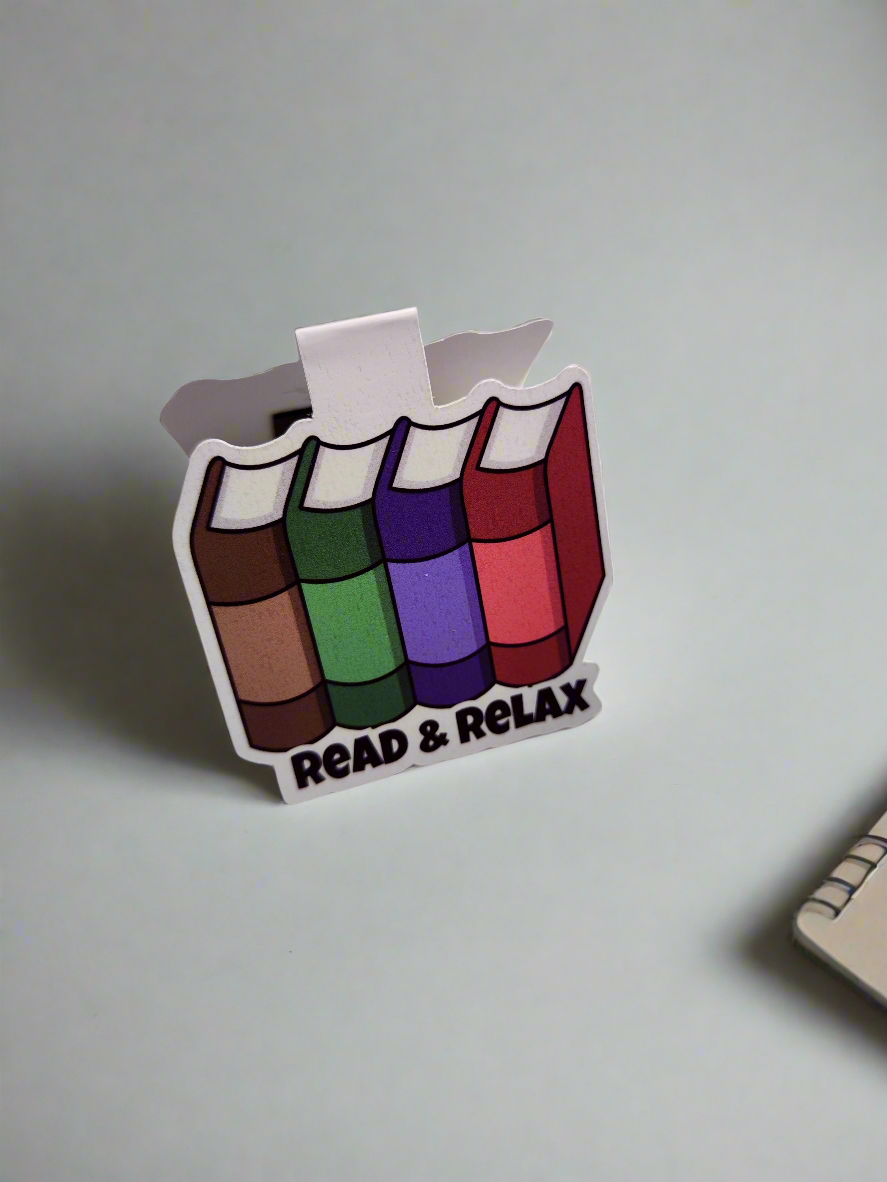 Magnetiskt bokmärke – Read & Relax