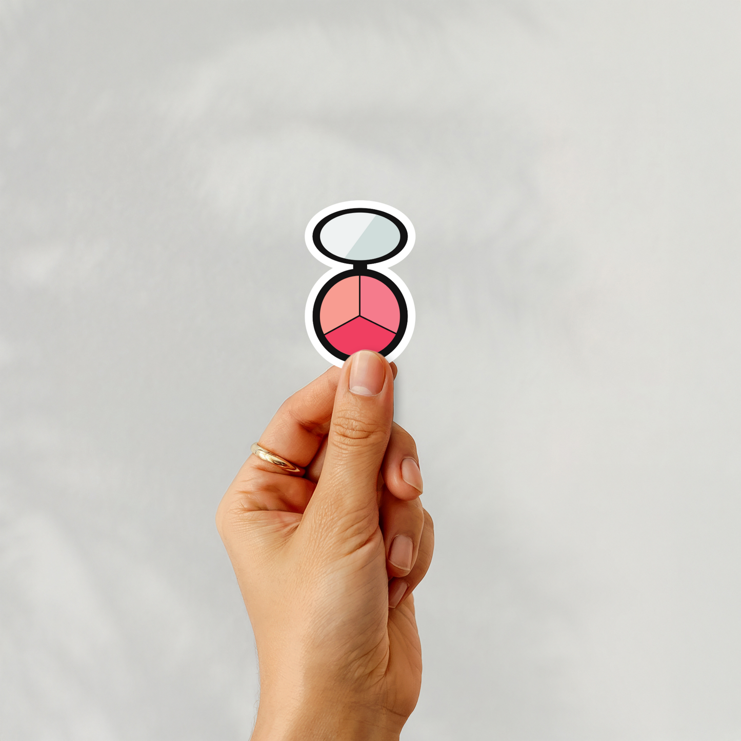 Pink Glam Vinyl Stickers -7-PACK