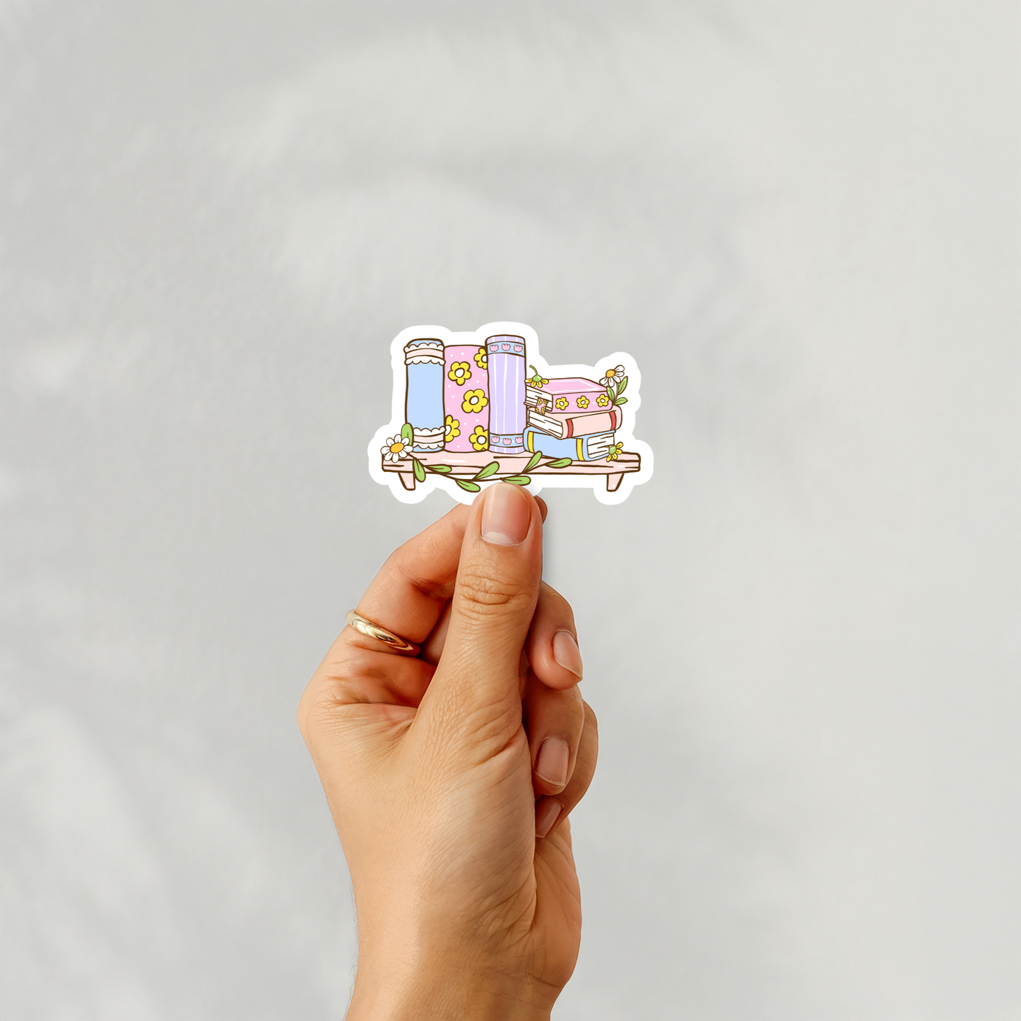 Cozy Pages – Vinyl Stickers 7-pack