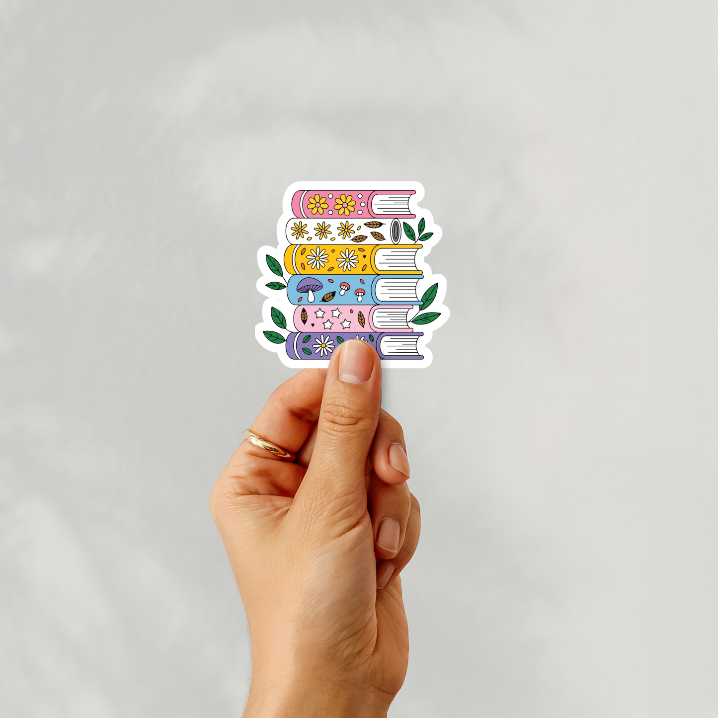 Cozy Pages – Vinyl Stickers 7-pack