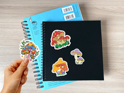 Vinyl Stickers -Mushroom Magic 7-PACK